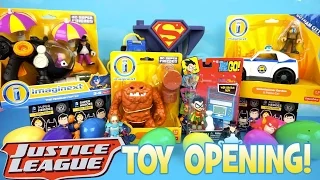 Justice League Toys Mega Toy Opening! KidCity