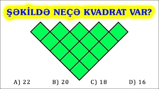 Məntiq sualları və cavabları #10. asan izah