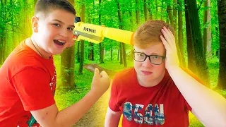 ДУРНАЯ ГОЛОВА СПАЛИЛСЯ - Кириешка УЗНАЛ ВСЁ!!! / Kirieshka Nerf Battle