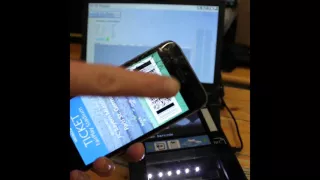 DESKO BGR 504 pro - barcode scan with broken smartphone display