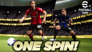 eFootball 2024™ | RONALDINHOOO & ADRIANO IN ONE SPIN! TUTORIAL HOW I DID IT!! WORKS 100% LEVEL GUIDE