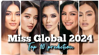 MISS GLOBAL 2023/2024 Top 10 prediction