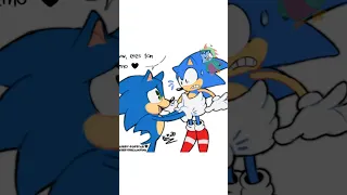 Sonic conoce a Sonic 😶 #shorts #sonic #fandublatino #sonicthehedgehog #soniccomic #sonicmovie