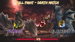 Fatalis Vs Alatreon (FULL FIGHT) Turf War
