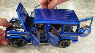 1:18 DIECAST Mercedes-Benz AMG G63 V8 2017 - Autoart [Unboxing] Review by CarsMond