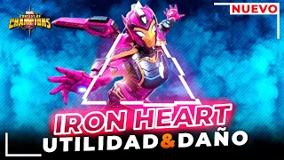 DEMASIADO BUENA: Iron Heart Tiene UTILIDAD,  Buen Daño e Inmunidades! | marvel batalla mcoc