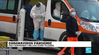 Coronavirus pandemic: Italy surpasses one million Covid-19 cases