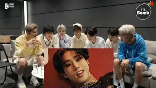 BTS reacting to Stray Kids "거미줄" Video