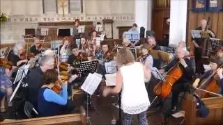 The Mozart Orchestra - Excerpts from Gustav Holst's St Paul's Suite (July 2016)