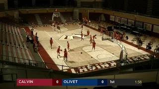 1 20 21   Men's Basketball Calvin v Olivet