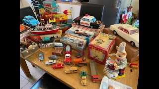 Vintage Tinplate, Working Battery Operated Models & Corgi Toys, Dinky Toys Etc (Japan)