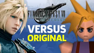 Final Fantasy 7 Remake Vs. Original (Bombing Mission)