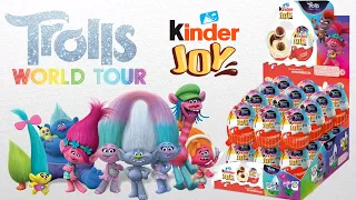 Kinder JOY ТРОЛЛИ Мировой Тур 2020 | TROLLS World Tour | Киндер сюрприз распаковка (Вес в описании)