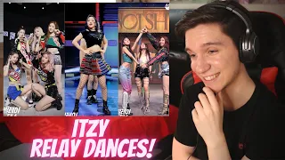 DANCER REACTS TO ITZY RELAY DANCES! | "Icy," "Wannabe" & "Not Shy"