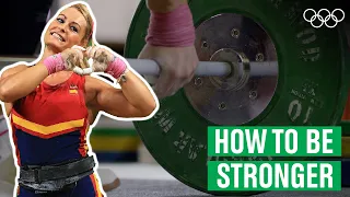 How to lift more weight! ft. Lidia Valentin 💪| #OlympicStateOfBody