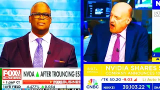 Charles Payne & Cramer Today On NVIDIA Earnings Beat || NVDA Stock || NVDA Update