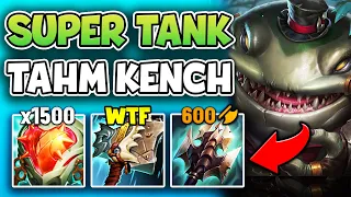 THIS TAHM KENCH BUILD IS THE MOST BROKEN THING YOU'LL EVER SEE