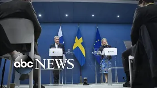 Sweden and Finland apply for NATO membership