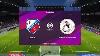 PES 2020 | Utrecht vs Sparta Rotterdam - Eredivisie | 08/03/2020 | 1080p 60FPS