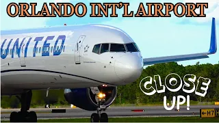 (4K) CLOSE UP | 10/19/23 | PLANE SPOTTING | ORLANDO INTL AIRPORT #aviation #planespotting #new