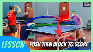 Table Tennis Private Lesson | 110521 TL BLOCK training (ft. Tips for forehand, backhand loop) 루프드라이브