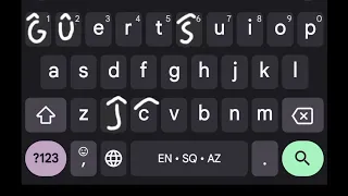 esperanto alphabet keyboard