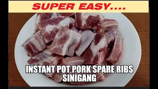 SUPER EASY INSTANT POT SINIGANG