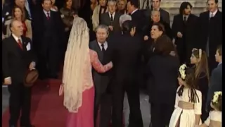 2001 boda Estrella Morente y Javier Conde