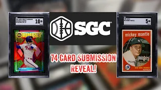 Absolutely Awesome 74 Card SGC Submission Reveal!