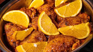 Pollo a la Naranja RIQUÍSIMO y SUPER FÁCIL DE HACER | Sazón y Corazón