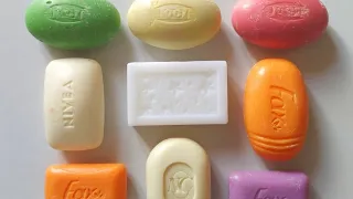 Dry Soap carving ASMR relaxing sounds No talking. Satisfying ASMR video Cutting soap