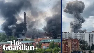 Explosion at factory near Moscow leads to speculation about its military use