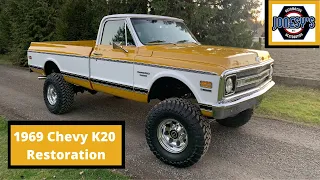 How we restored this 1969 Chevrolet Truck K20