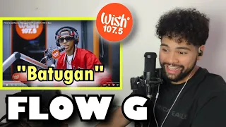 FLOW G - "BATUGAN" live on Wish 107.5 bus - SINGER HONEST REACTION