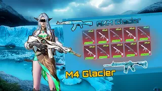 Glacier M416 And Akm Create Opening 🤯🥶 M416 And AKM Glacier Comeback in BGMI