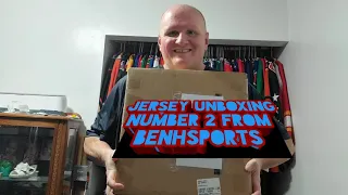 Unboxing jersey number 2 from the latest box from benhsports