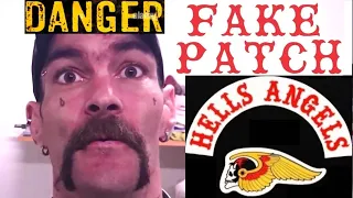 ANG Belgium CATCH FAKE HELLS ANGELS PATCH!