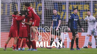 Inside Milan: Inter 0-2 Liverpool | Pitchside view of the Reds' first-leg win