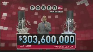 Powerball: Wednesday, April 13, 2022