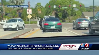 Deputies search for missing driver, vehicle following possible carjacking in Seminole County