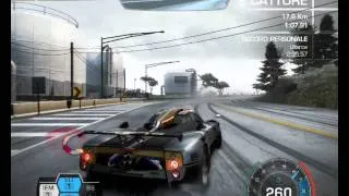 NFS Hot Pursuit 2010: Police pagani zonda gameplay [480p]