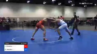 86 Kg Semifinal Joel Shapiro Cyclone RTC C RTC Vs Ethan Hatcher Spartan Combat RTC