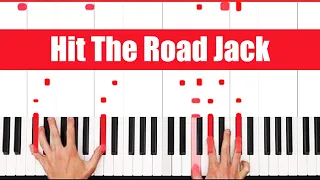 Hit The Road Jack Piano - How to Play Ray Charles Hit The Road Jack Piano Tutorial!