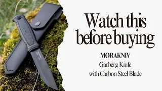 Review and Demo: MORAKNIV Garberg Fixed Carbon Steel Blade