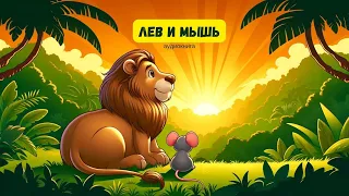 Лев и мышь. Аудиокнига для детей. Аудиосказка на ночь