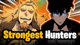 7 Strongest Hunters from Solo Leveling - National Level Hunters Powers Explained | Loginion