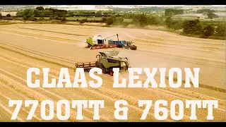 CLAAS LEXION 7700 TT & 760 TT North Yorkshire UK