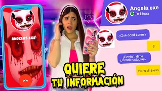 DESCARGUÉ la APLICACIÓN de Videollamada con Talking Angela y RASTREÓ mi UBICACIÓN💀😰 | Ani Cat😻