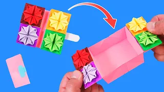 Origami Thread Box - Tutorial. How to Make Origami Chinese Thread Box