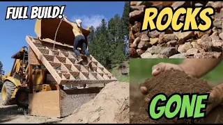 How To Remove Rock From Soil (DIY Rock Grizzly FULL BUILD!)